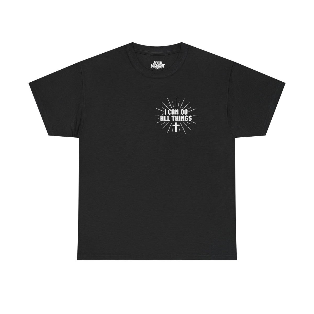I Can Do All Things Tee – Christian Faith Graphic T-Shirt (Philippians 4:13)