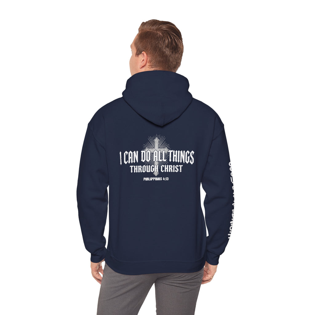 Christian Hoodie - "I Can Do All Things Through Christ"