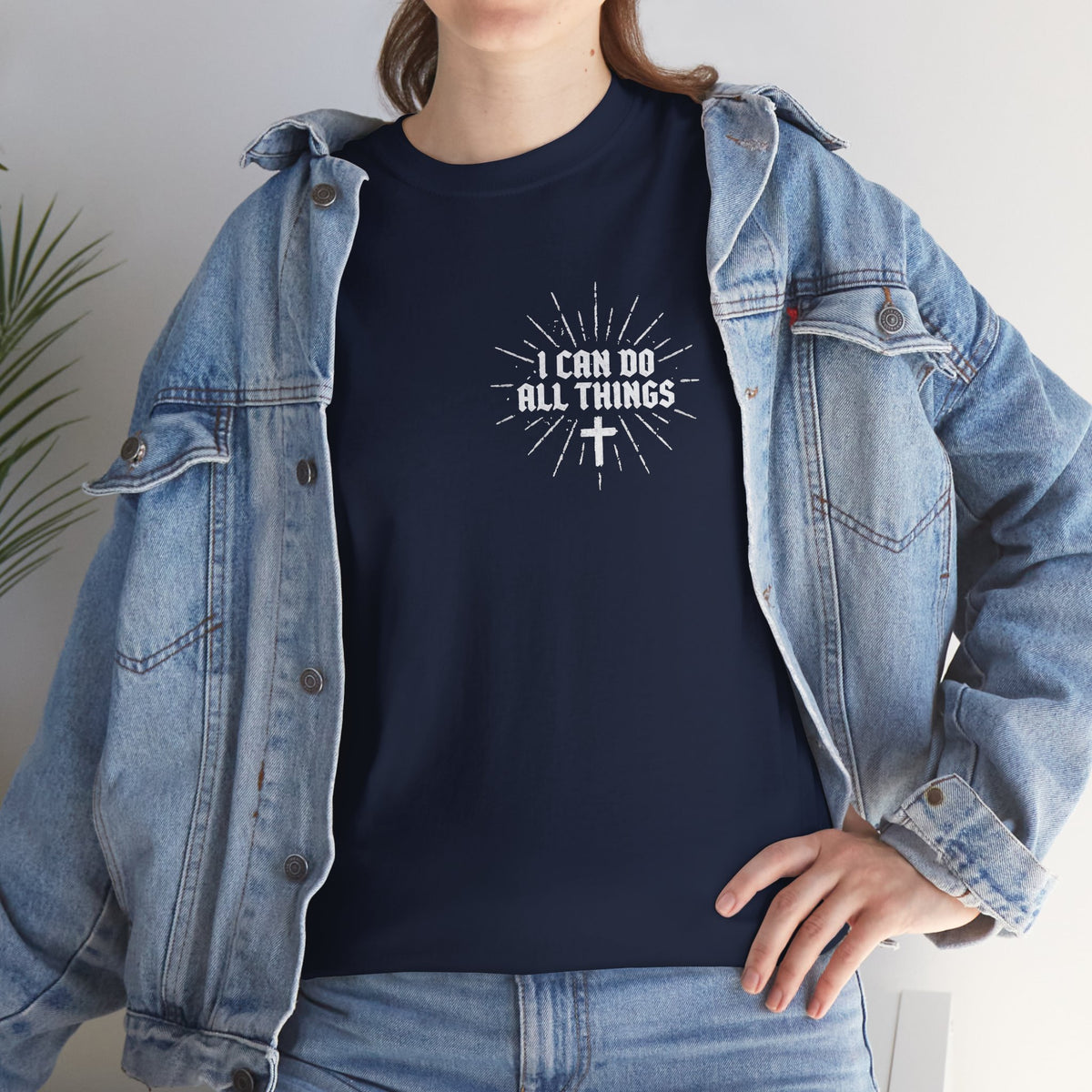 I Can Do All Things Tee – Christian Faith Graphic T-Shirt (Philippians 4:13)