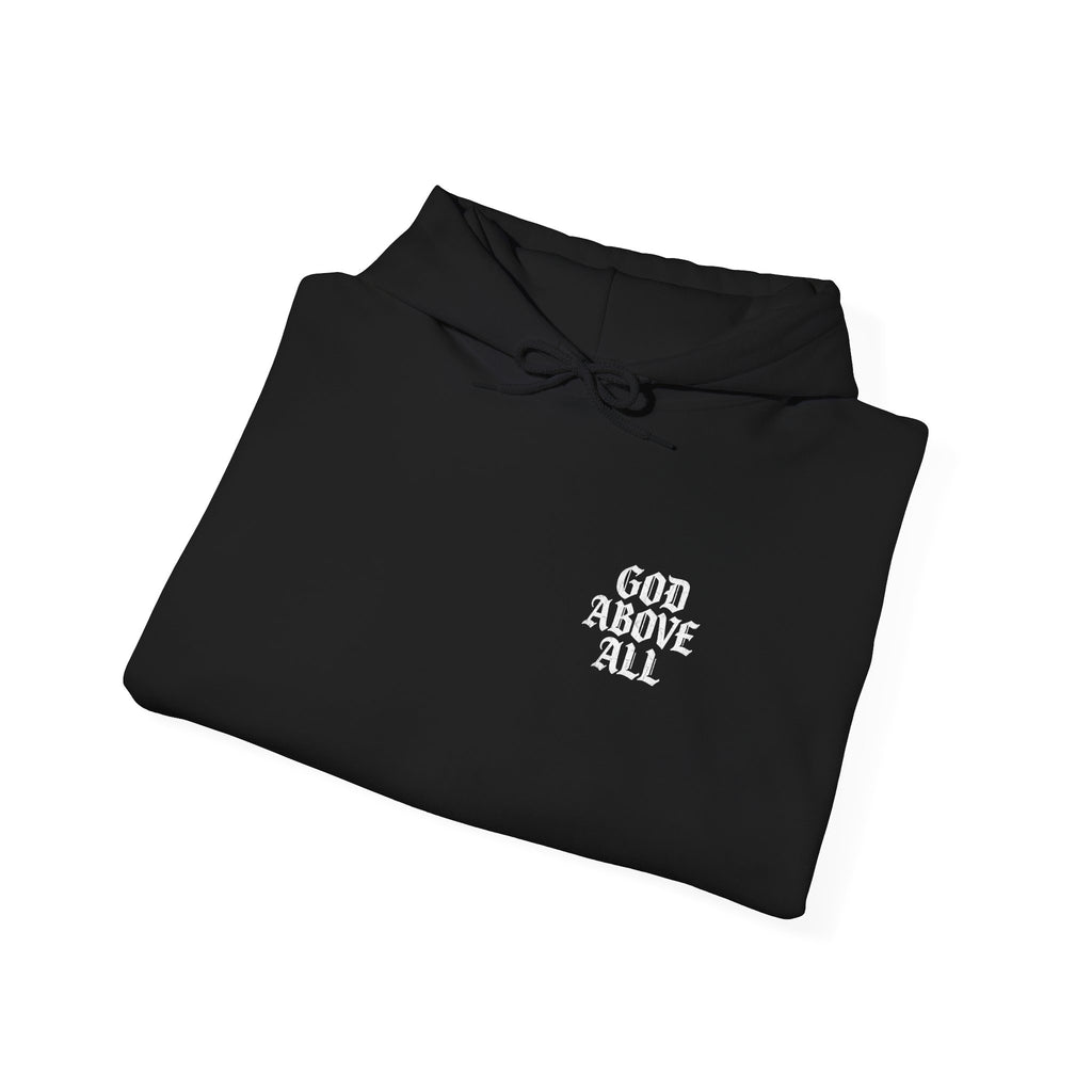 God Above All Hoodie – Christian Scripture Matthew 6:33 Pullover