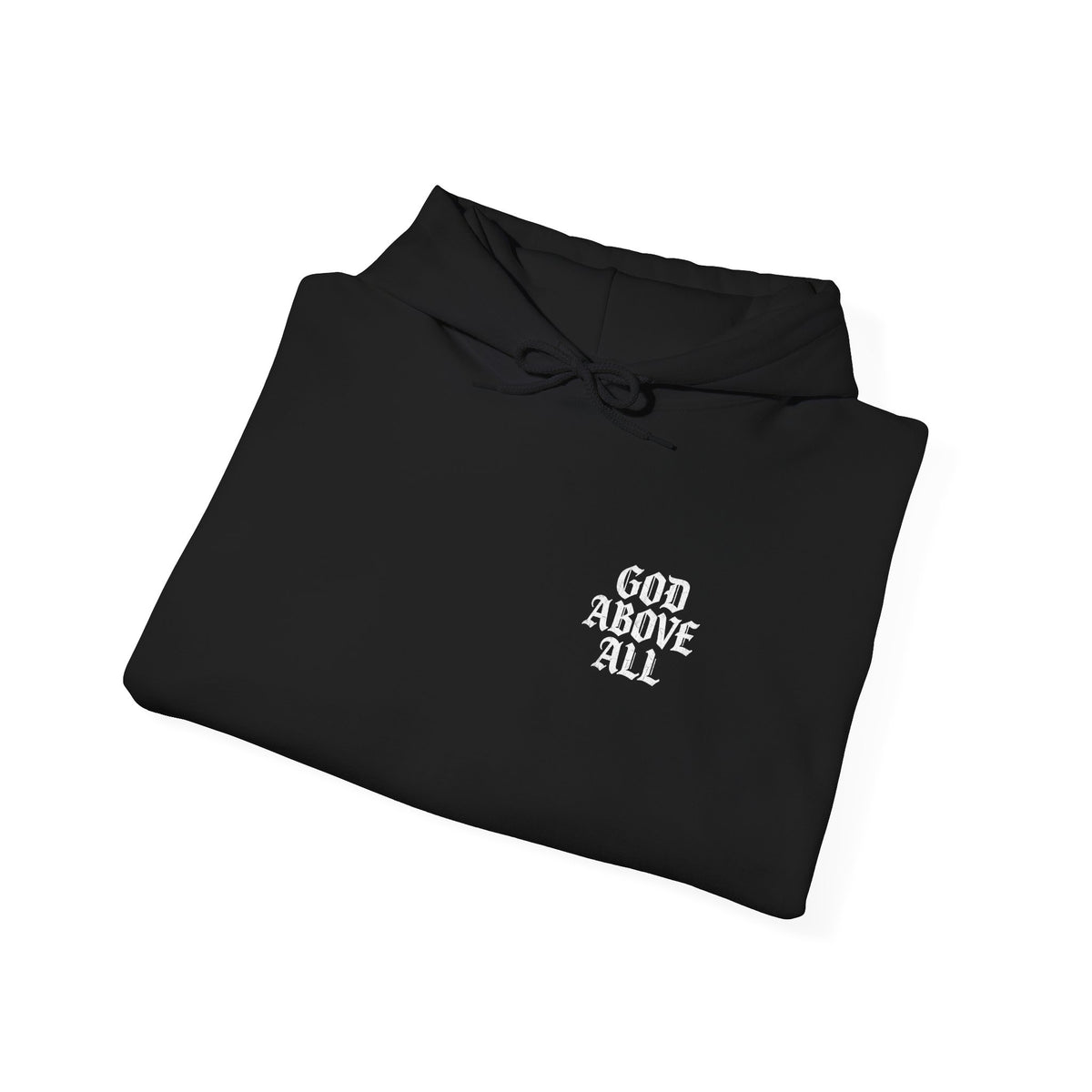 God Above All Hoodie – Christian Scripture Matthew 6:33 Pullover