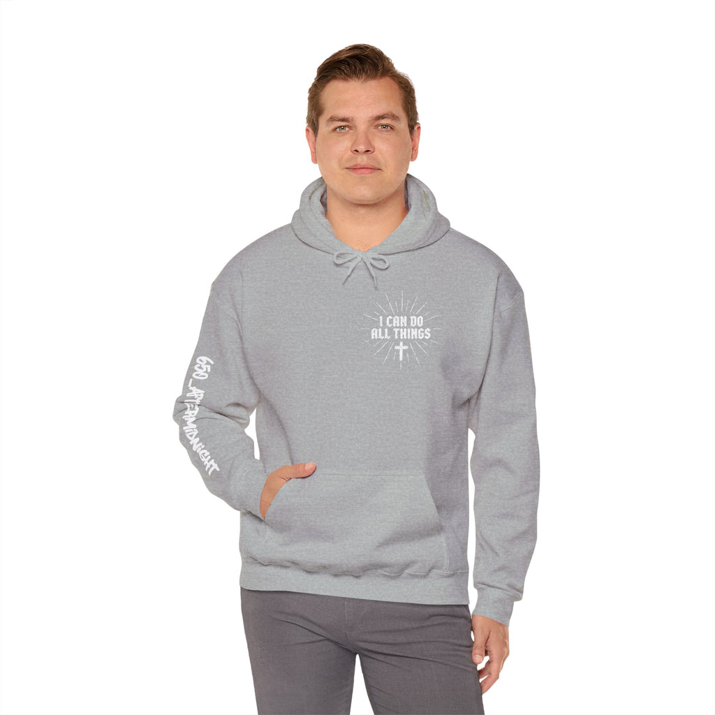 Christian Hoodie - "I Can Do All Things Through Christ"