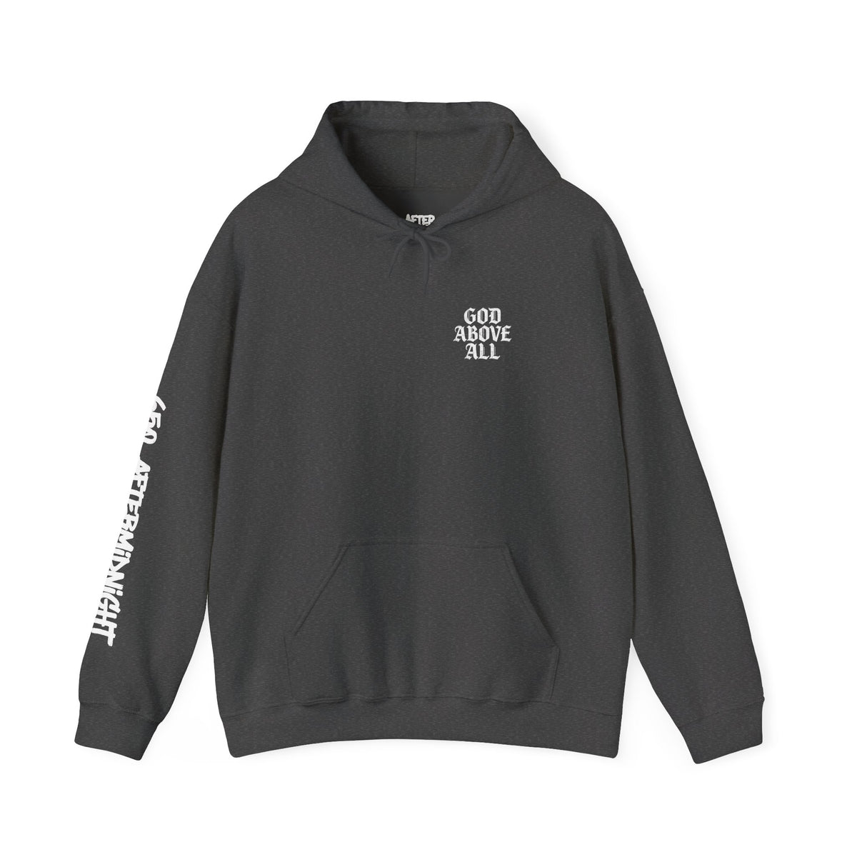 God Above All Hoodie – Christian Scripture Matthew 6:33 Pullover