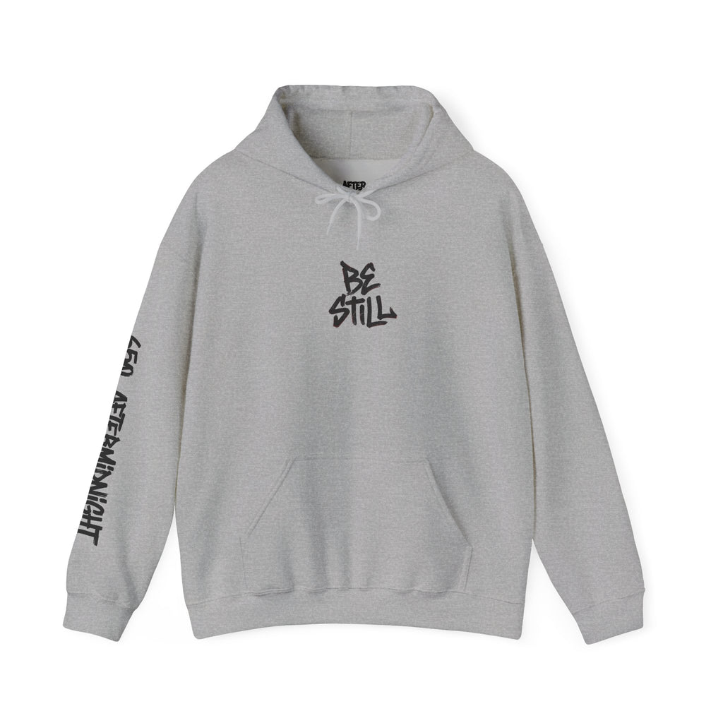 Be Still Hoodie — 'Be Still and Know That I Am God' Christian Graphic Hoodie