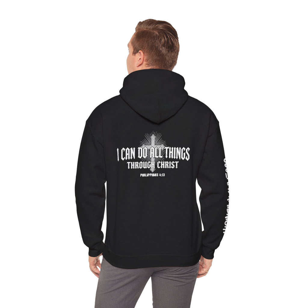 Christian Hoodie - "I Can Do All Things Through Christ"
