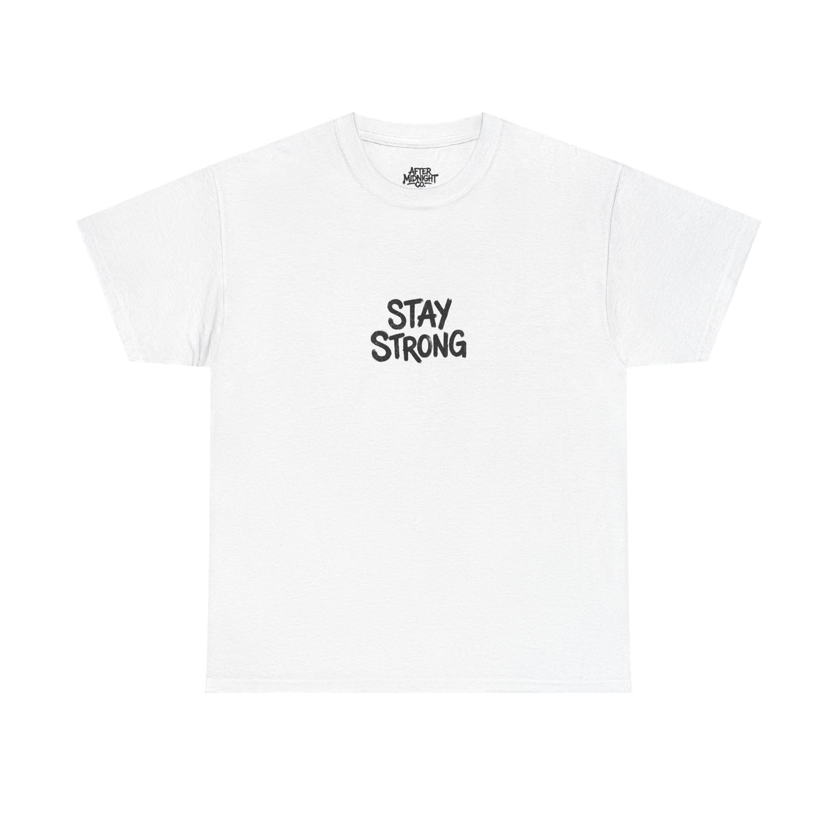 Stay Strong Christian Tee — “The Lord Is My Strength” Psalm 28:7 Inspirational T-Shirt