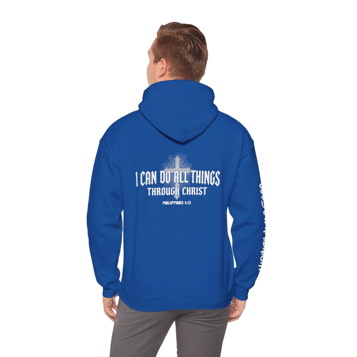 Christian Hoodie - "I Can Do All Things Through Christ"
