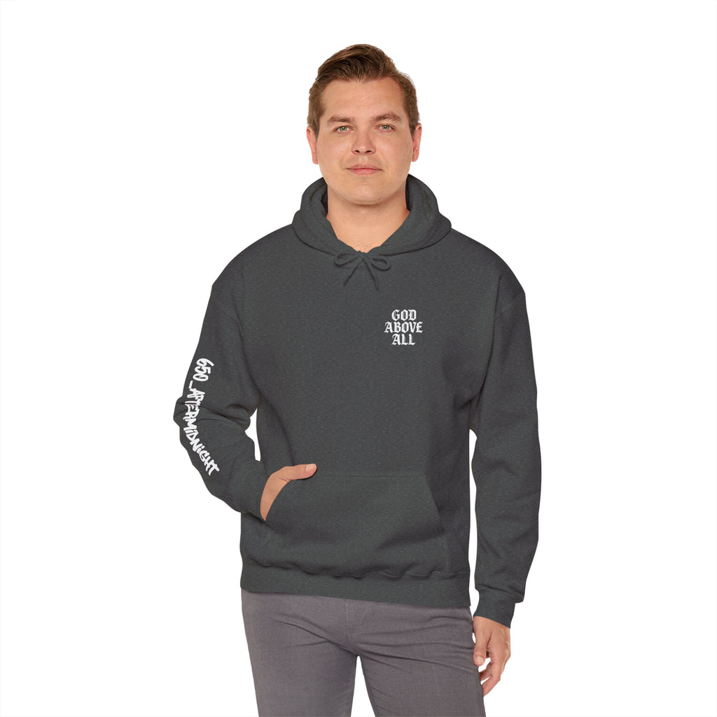 God Above All Hoodie – Christian Scripture Matthew 6:33 Pullover