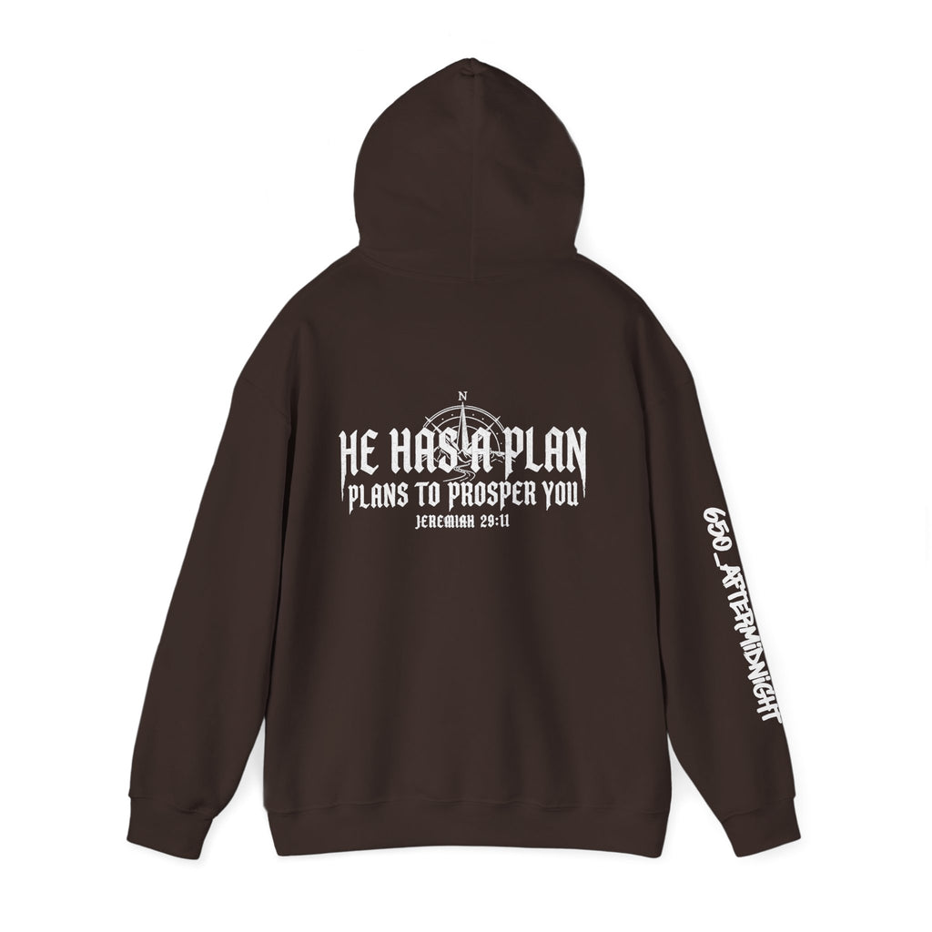He Has a Plan Hoodie – Jeremiah 29:11 Inspirational Christian Hoodie