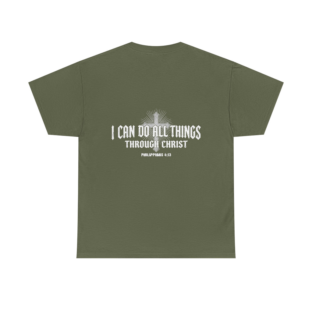 I Can Do All Things Tee – Christian Faith Graphic T-Shirt (Philippians 4:13)