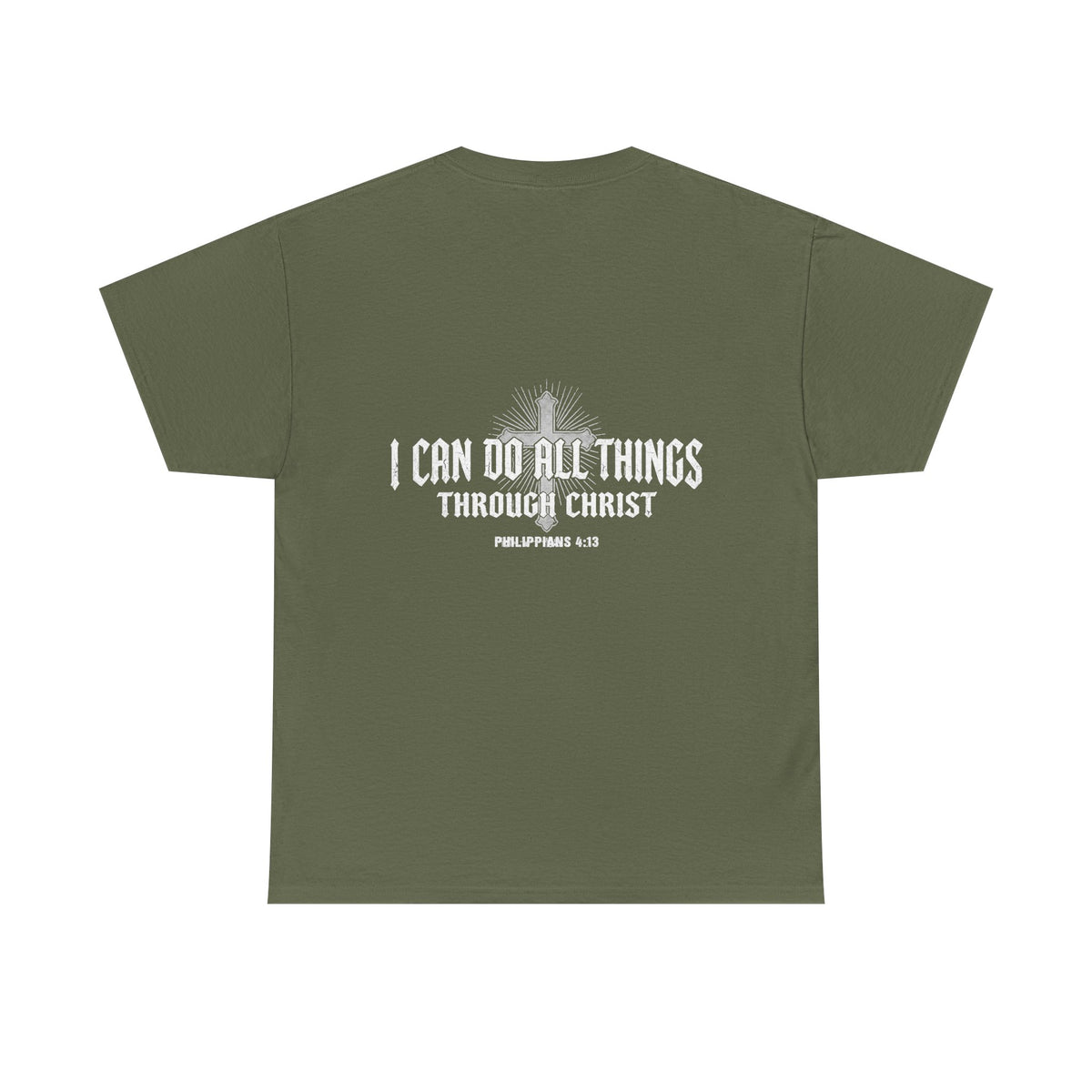 I Can Do All Things Tee – Christian Faith Graphic T-Shirt (Philippians 4:13)