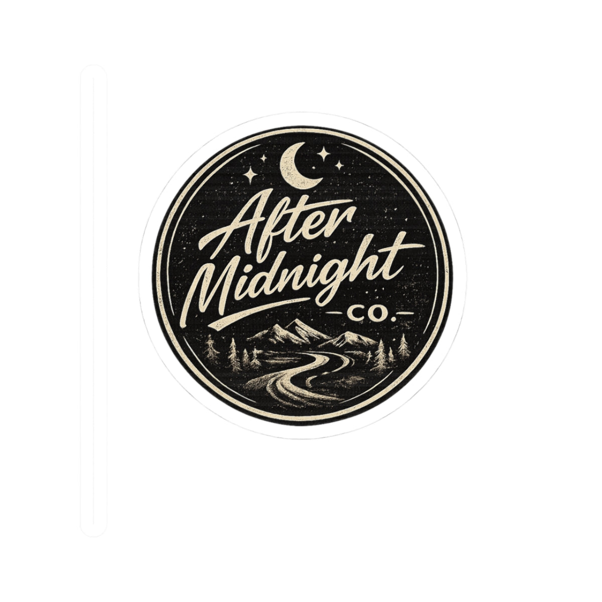 After Midnight Co sticker