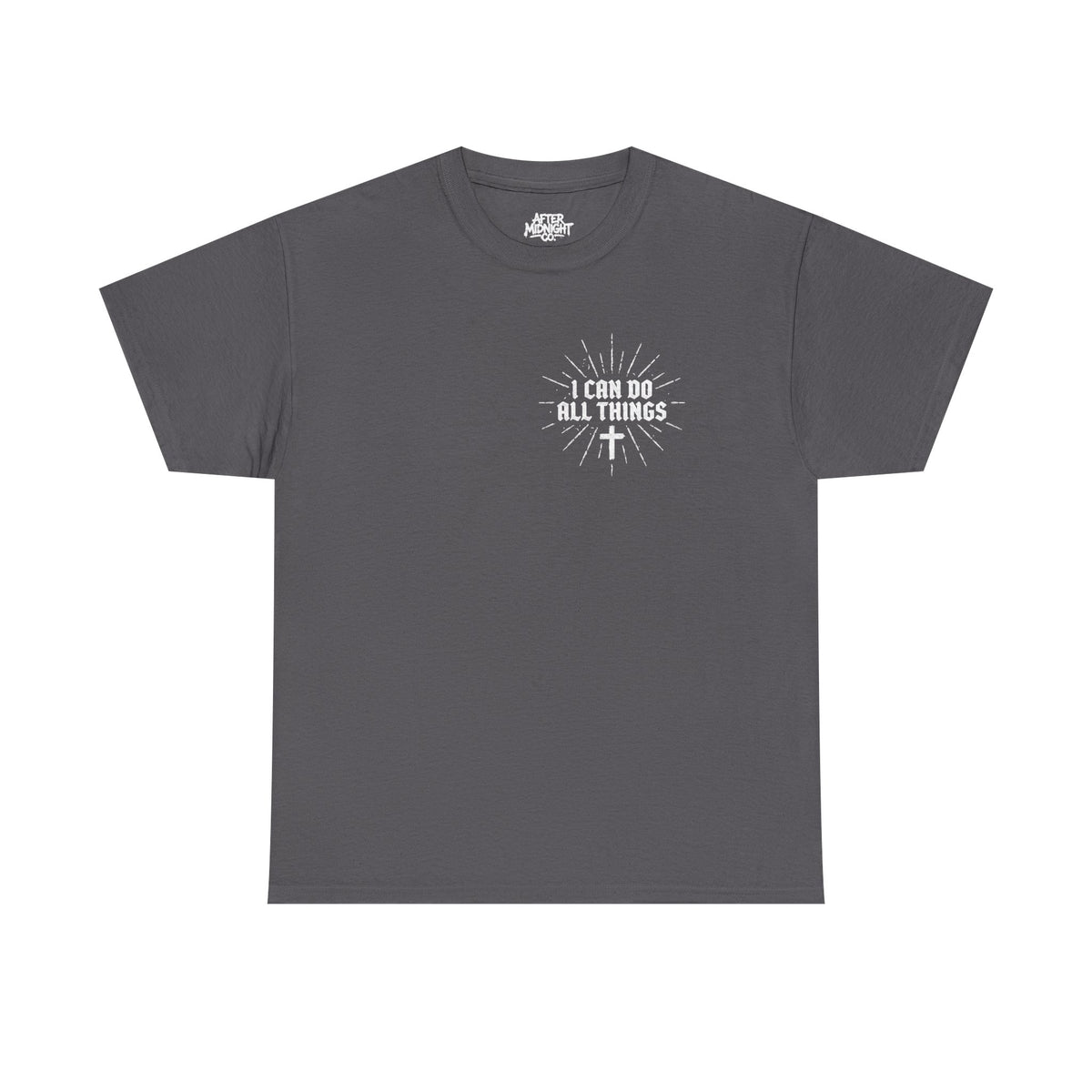 I Can Do All Things Tee – Christian Faith Graphic T-Shirt (Philippians 4:13)