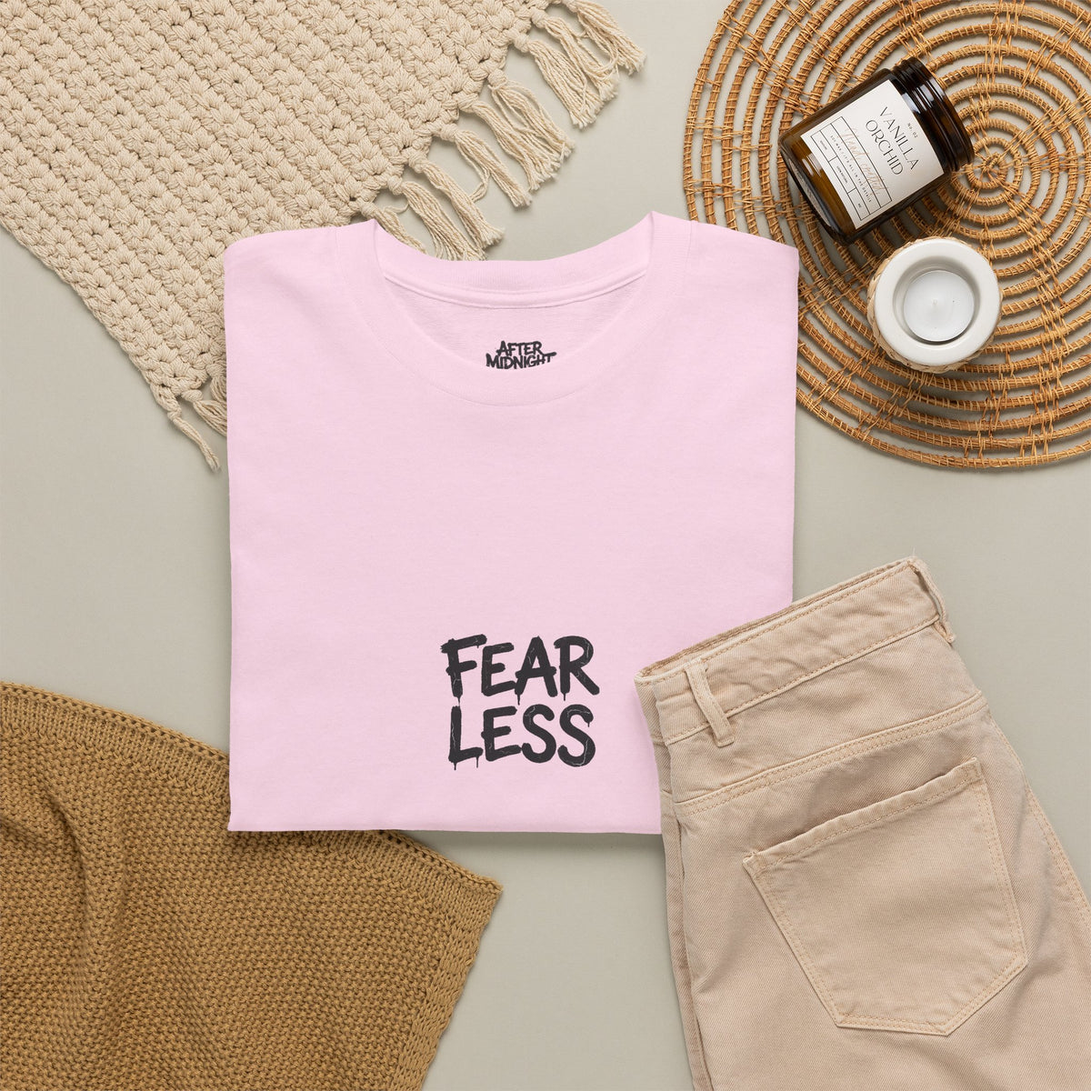 Faith Over Fear T‑Shirt — Bold Inspirational Christian Tee