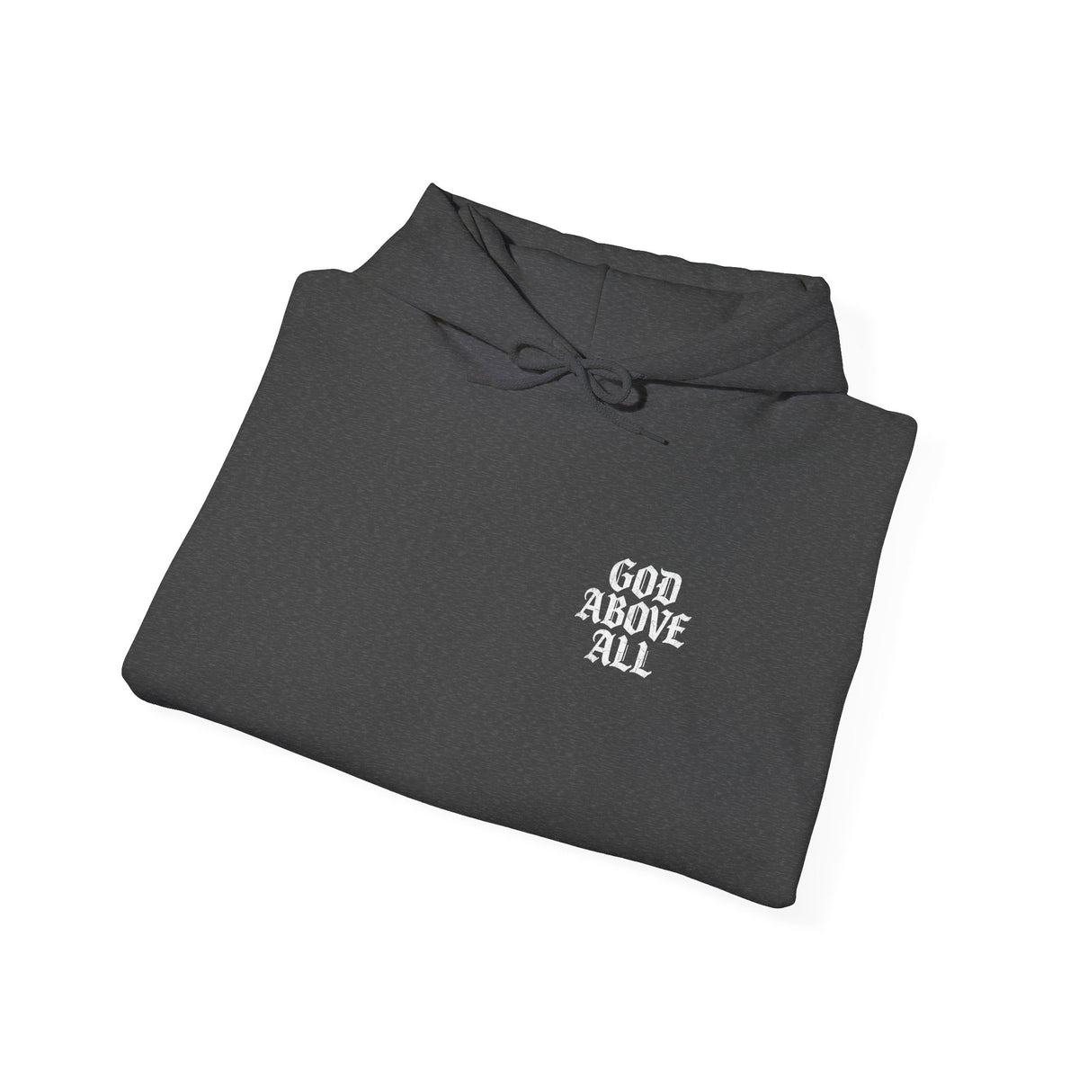 God Above All Hoodie – Christian Scripture Matthew 6:33 Pullover
