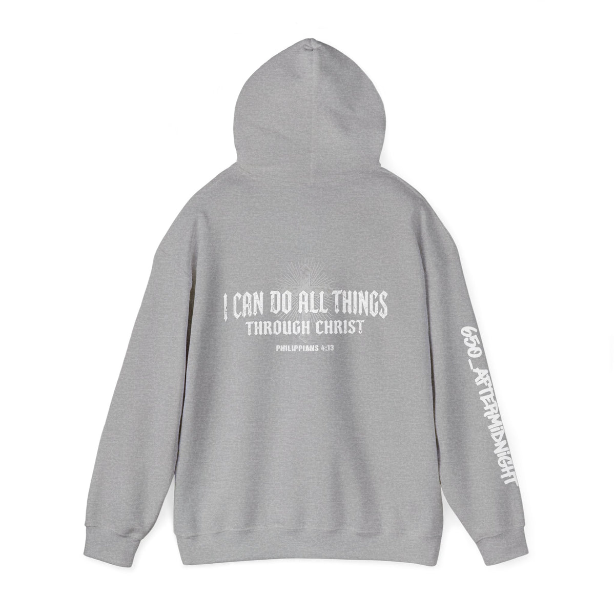 Christian Hoodie - "I Can Do All Things Through Christ"