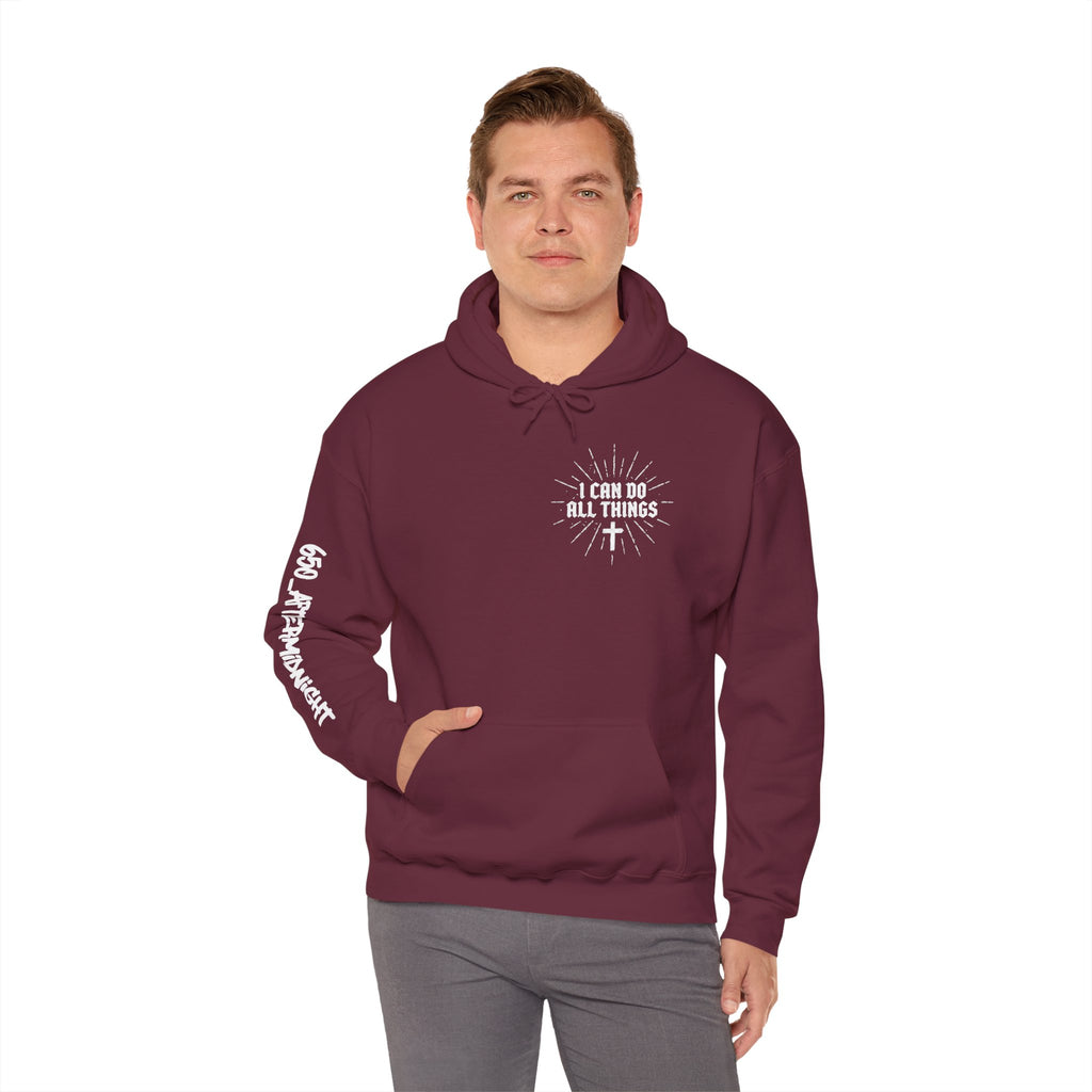 Christian Hoodie - "I Can Do All Things Through Christ"