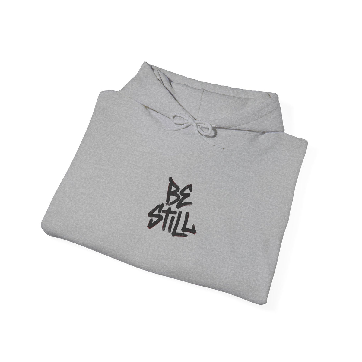 Be Still Hoodie — 'Be Still and Know That I Am God' Christian Graphic Hoodie