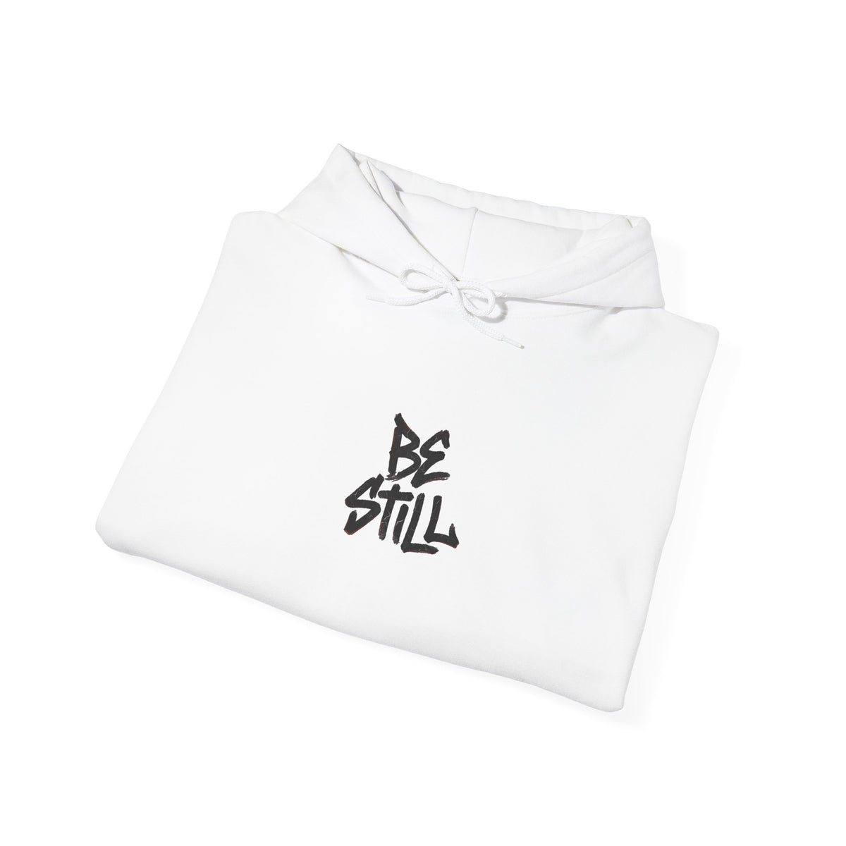 Be Still Hoodie — 'Be Still and Know That I Am God' Christian Graphic Hoodie