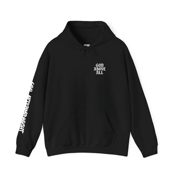 God Above All Hoodie – Christian Scripture Matthew 6:33 Pullover