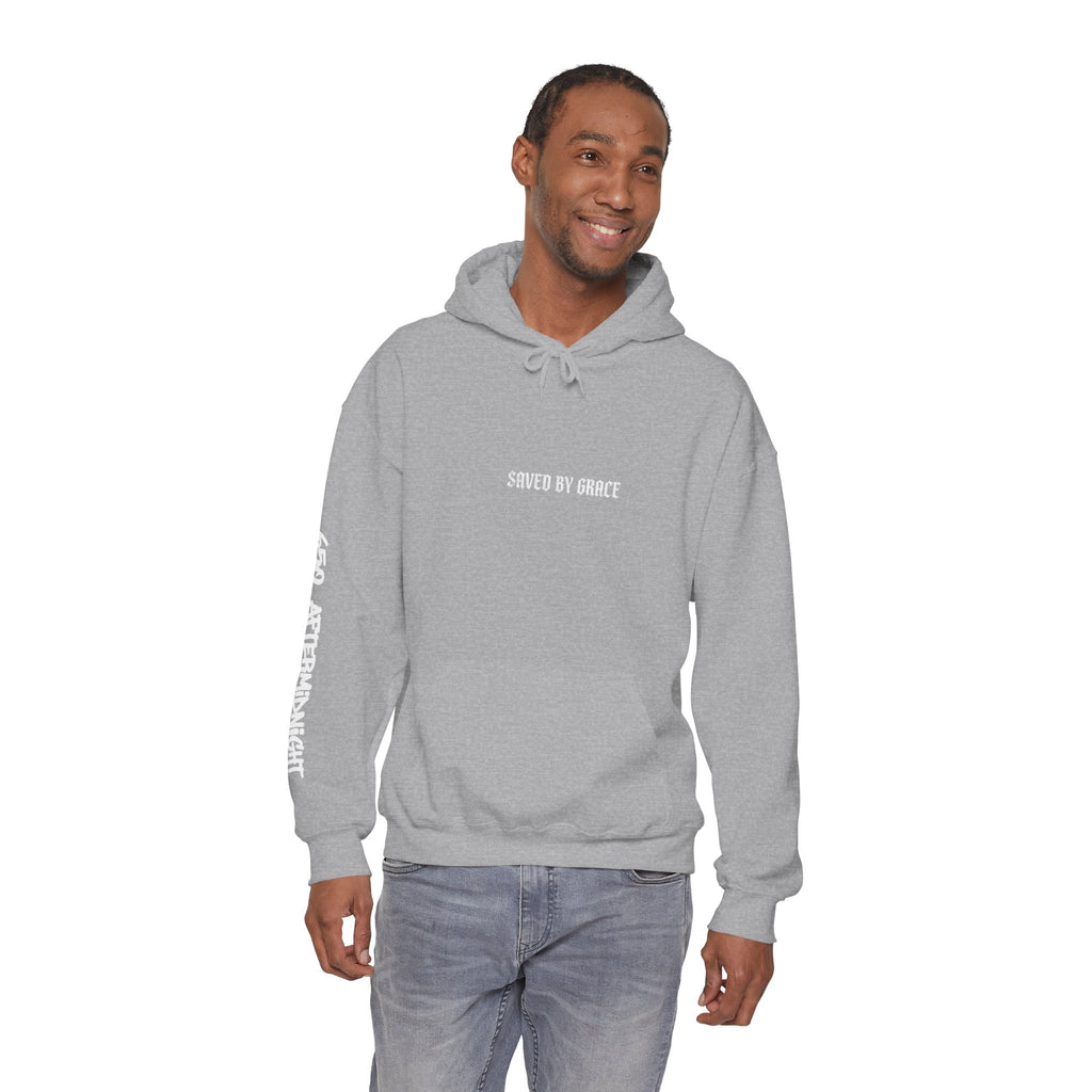 Saved By Grace Hoodie — Christian Faith Pullover (Ephesians 2:8)