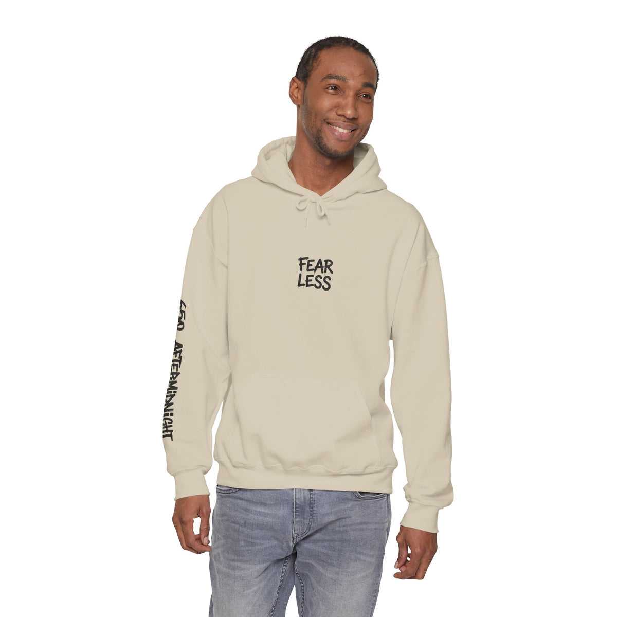 Faith Over Fear Hoodie — "Fearless" Christian Graphic Pullover