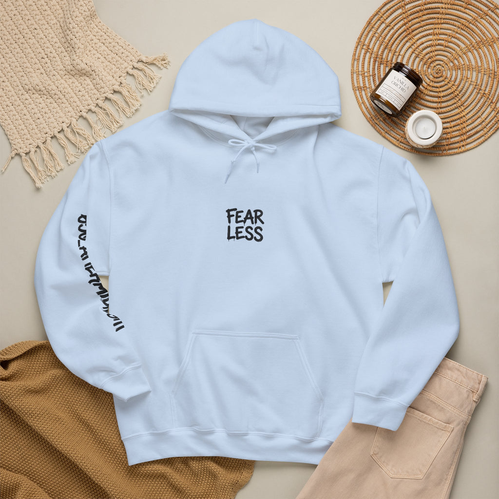 Faith Over Fear Hoodie — "Fearless" Christian Graphic Pullover