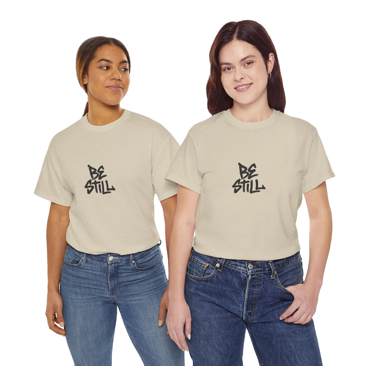 Be Still T‑Shirt – 'Be Still and Know That I Am God' Faith Tee