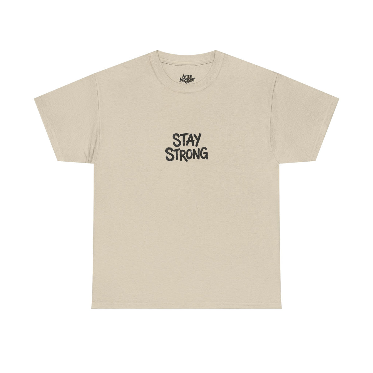 Stay Strong Christian Tee — “The Lord Is My Strength” Psalm 28:7 Inspirational T-Shirt