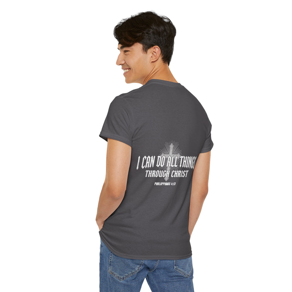 I Can Do All Things Tee – Christian Faith Graphic T-Shirt (Philippians 4:13)