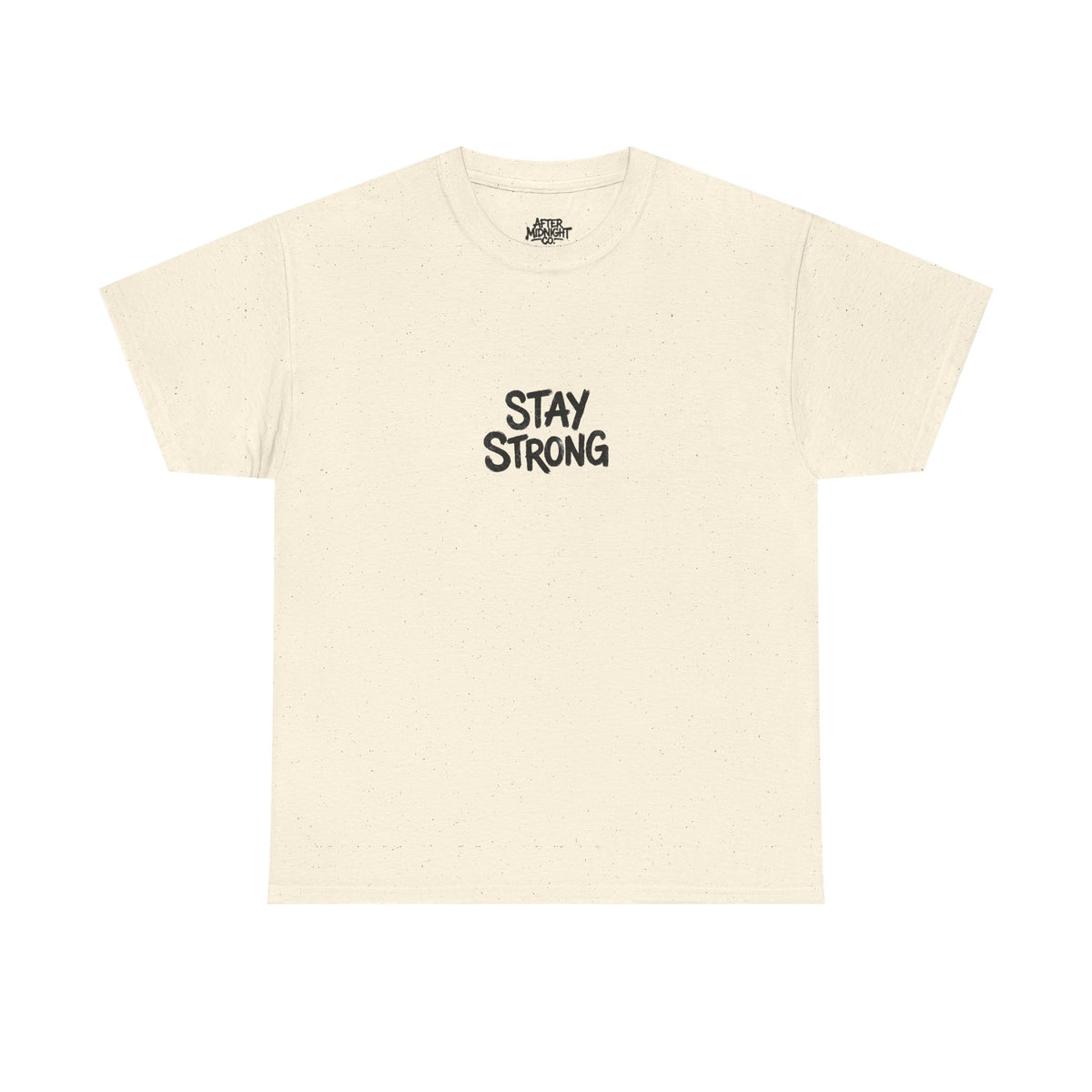 Stay Strong Christian Tee — “The Lord Is My Strength” Psalm 28:7 Inspirational T-Shirt