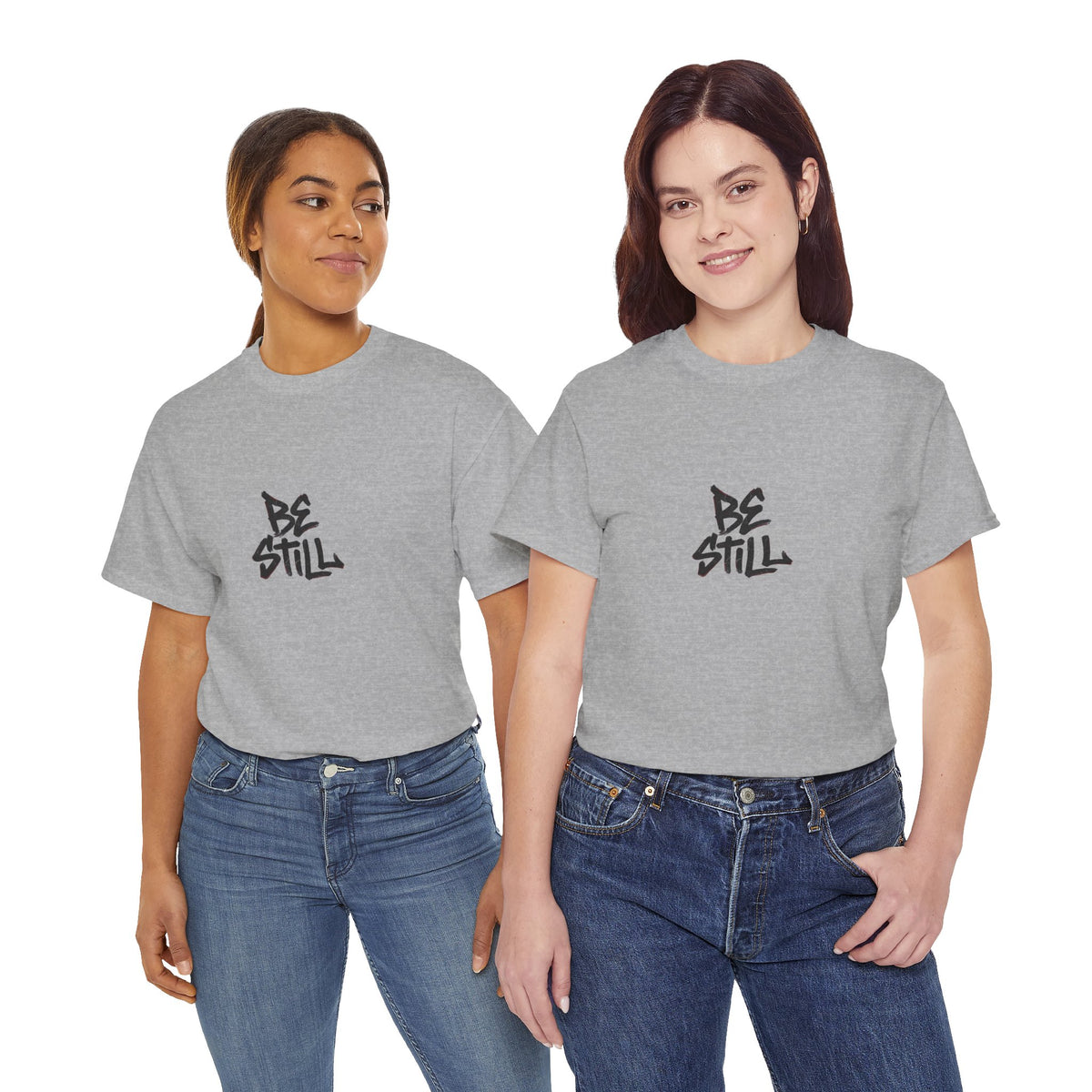 Be Still T‑Shirt – 'Be Still and Know That I Am God' Faith Tee