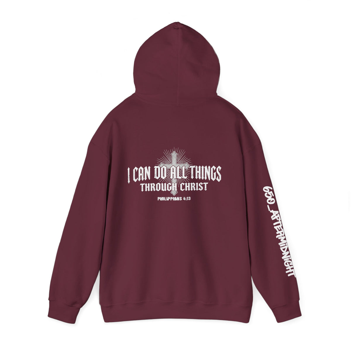 Christian Hoodie - "I Can Do All Things Through Christ"