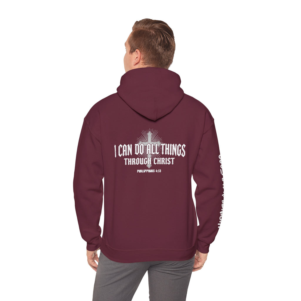 Christian Hoodie - "I Can Do All Things Through Christ"
