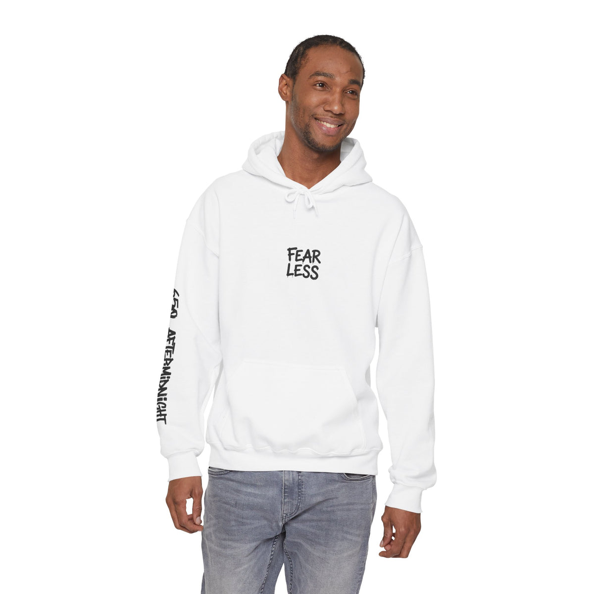 Faith Over Fear Hoodie — "Fearless" Christian Graphic Pullover
