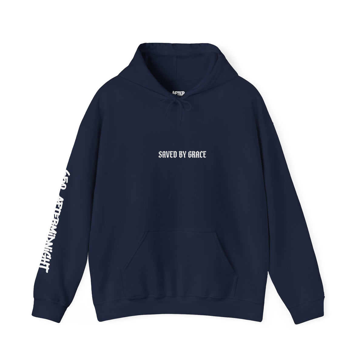 Saved By Grace Hoodie — Christian Faith Pullover (Ephesians 2:8)
