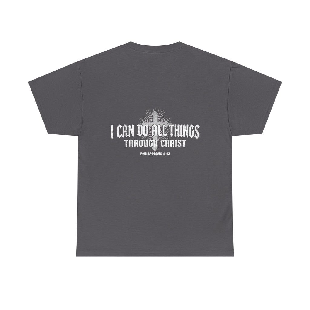 I Can Do All Things Tee – Christian Faith Graphic T-Shirt (Philippians 4:13)