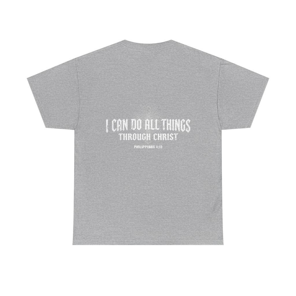 I Can Do All Things Tee – Christian Faith Graphic T-Shirt (Philippians 4:13)