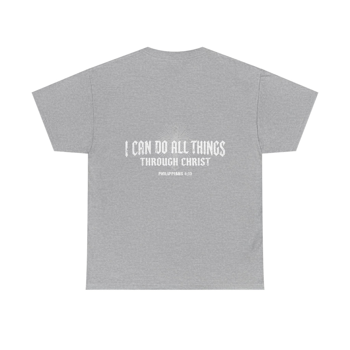 I Can Do All Things Tee – Christian Faith Graphic T-Shirt (Philippians 4:13)