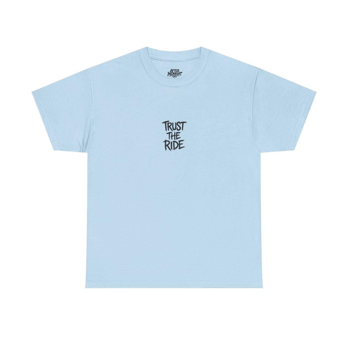 Ride By Faith Tee — "Trust The Ride" Christian Scripture T-Shirt (2 Corinthians 5:7)