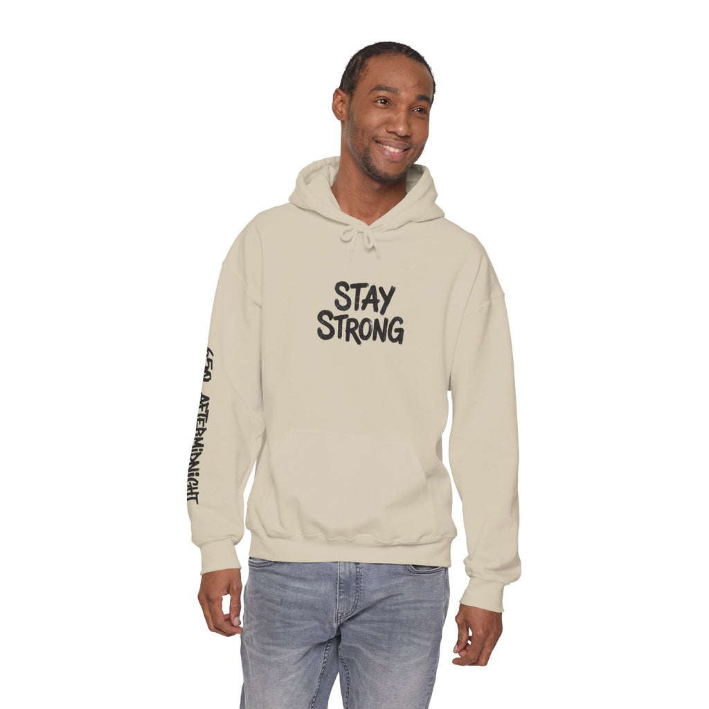 Christian Hoodie - "Stay Strong" Psalm 28:7