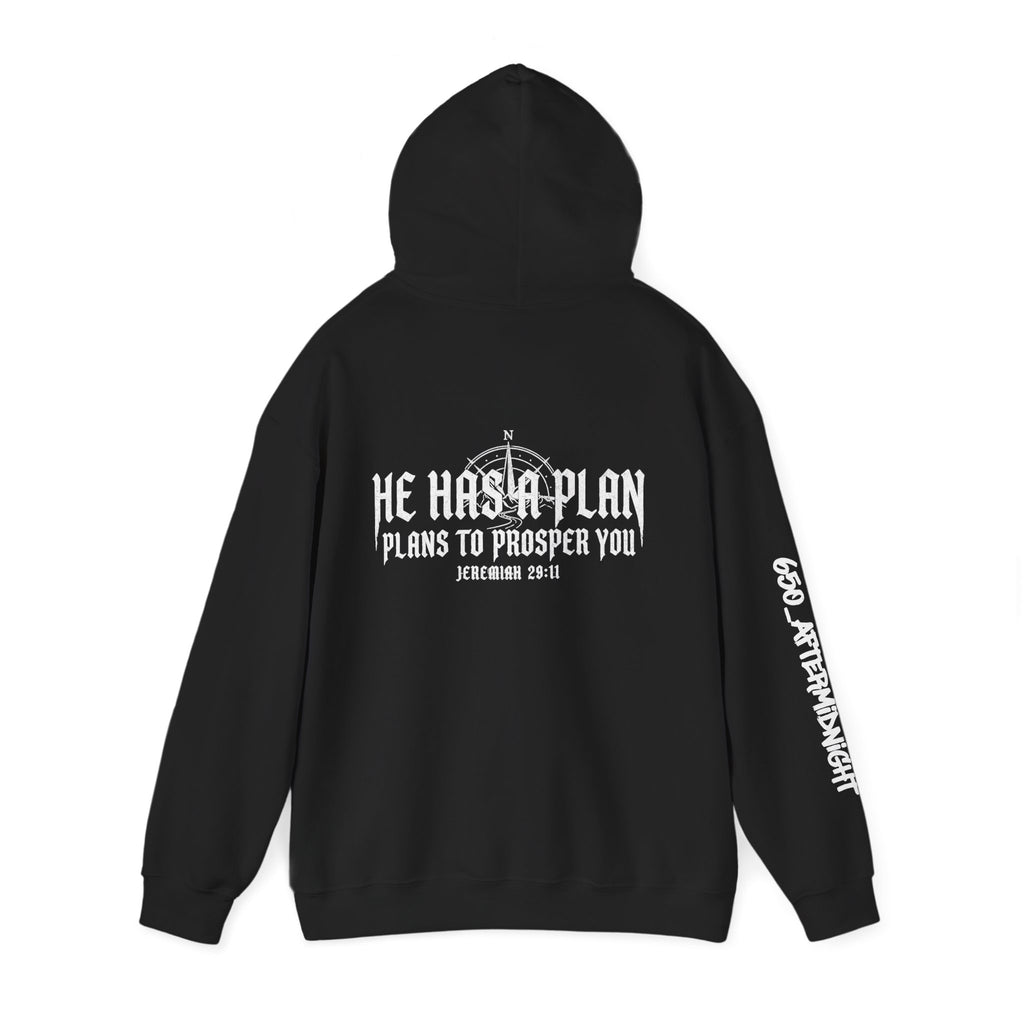 He Has a Plan Hoodie – Jeremiah 29:11 Inspirational Christian Hoodie