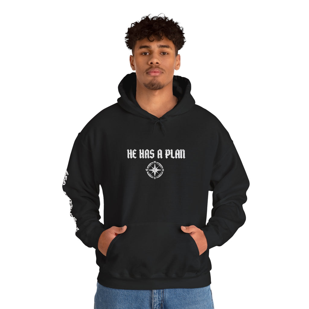 He Has a Plan Hoodie – Jeremiah 29:11 Inspirational Christian Hoodie
