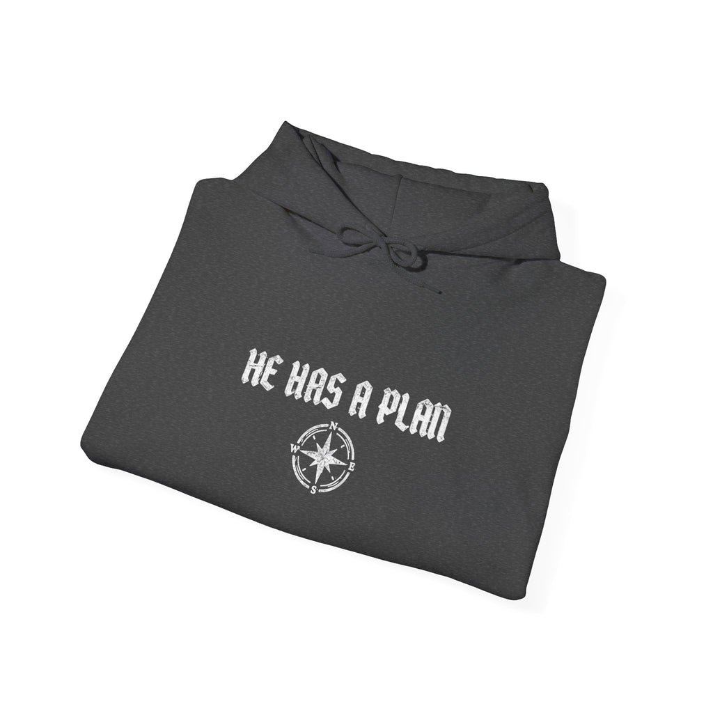 He Has a Plan Hoodie – Jeremiah 29:11 Inspirational Christian Hoodie