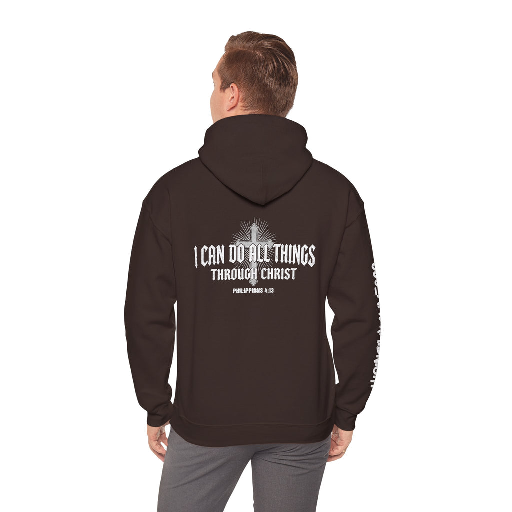 Christian Hoodie - "I Can Do All Things Through Christ"