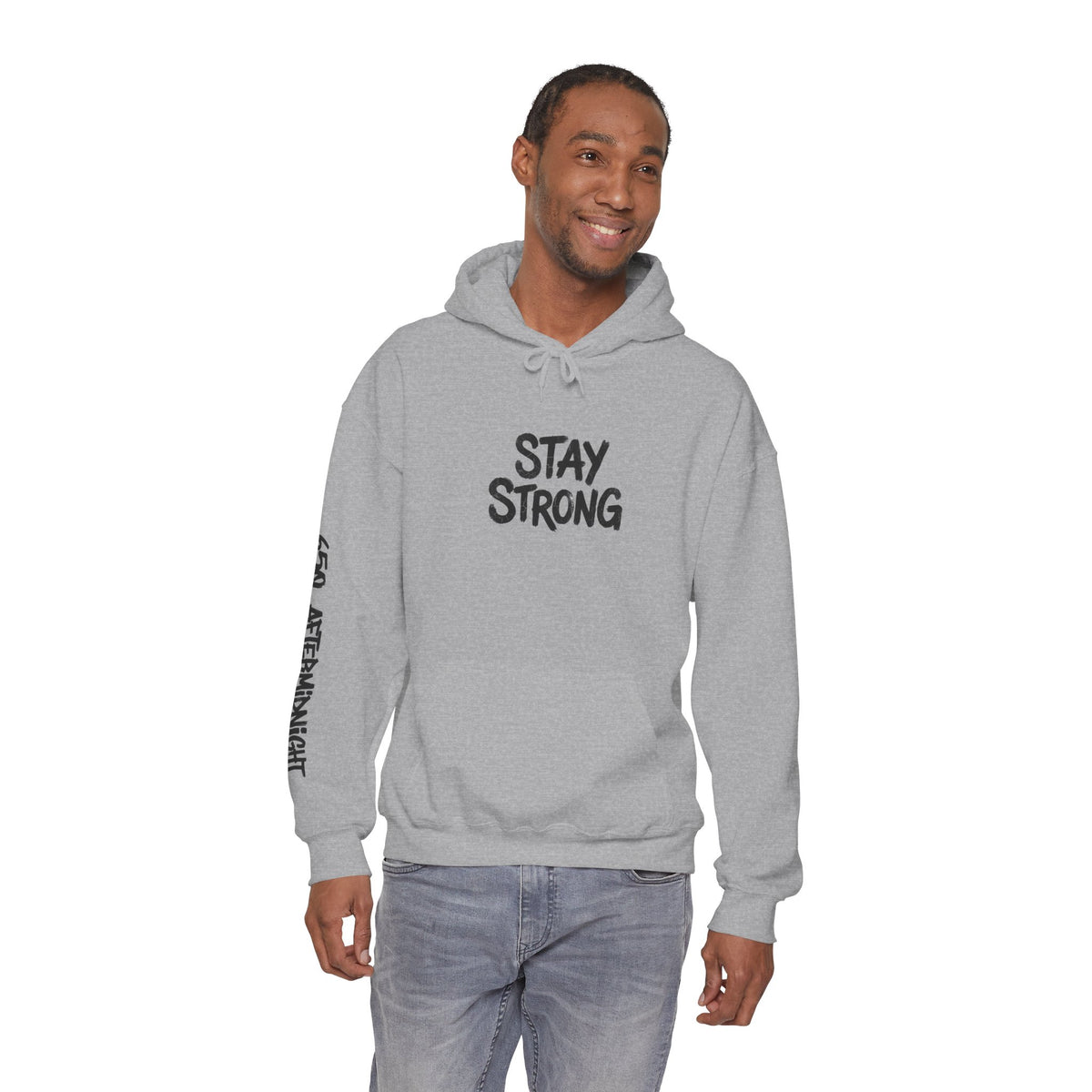 Christian Hoodie - "Stay Strong" Psalm 28:7