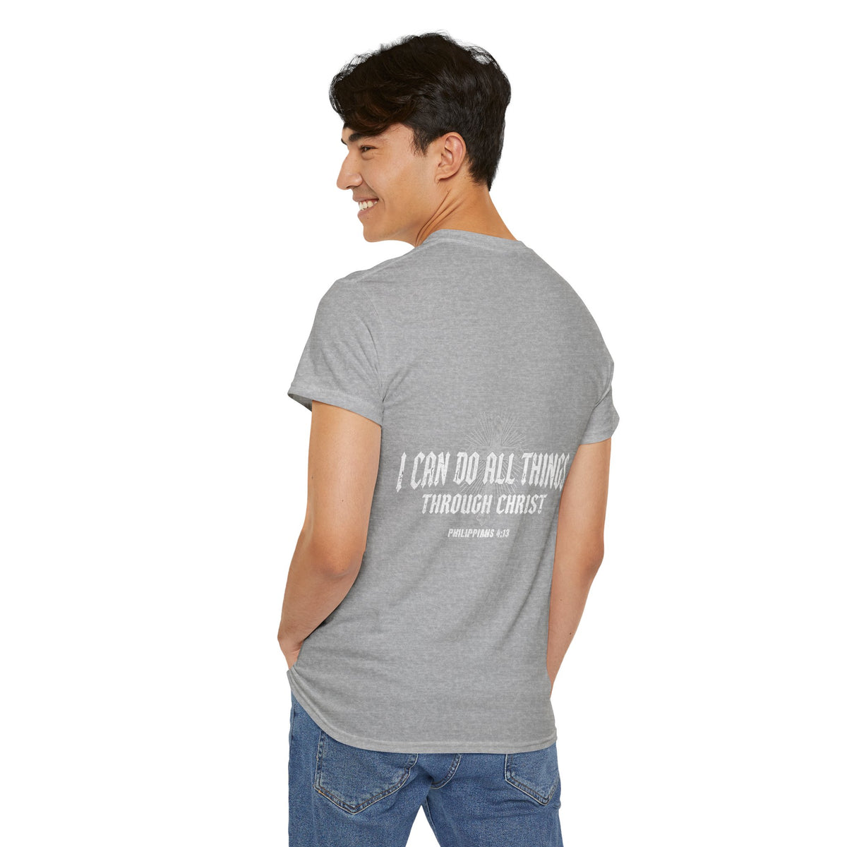 I Can Do All Things Tee – Christian Faith Graphic T-Shirt (Philippians 4:13)