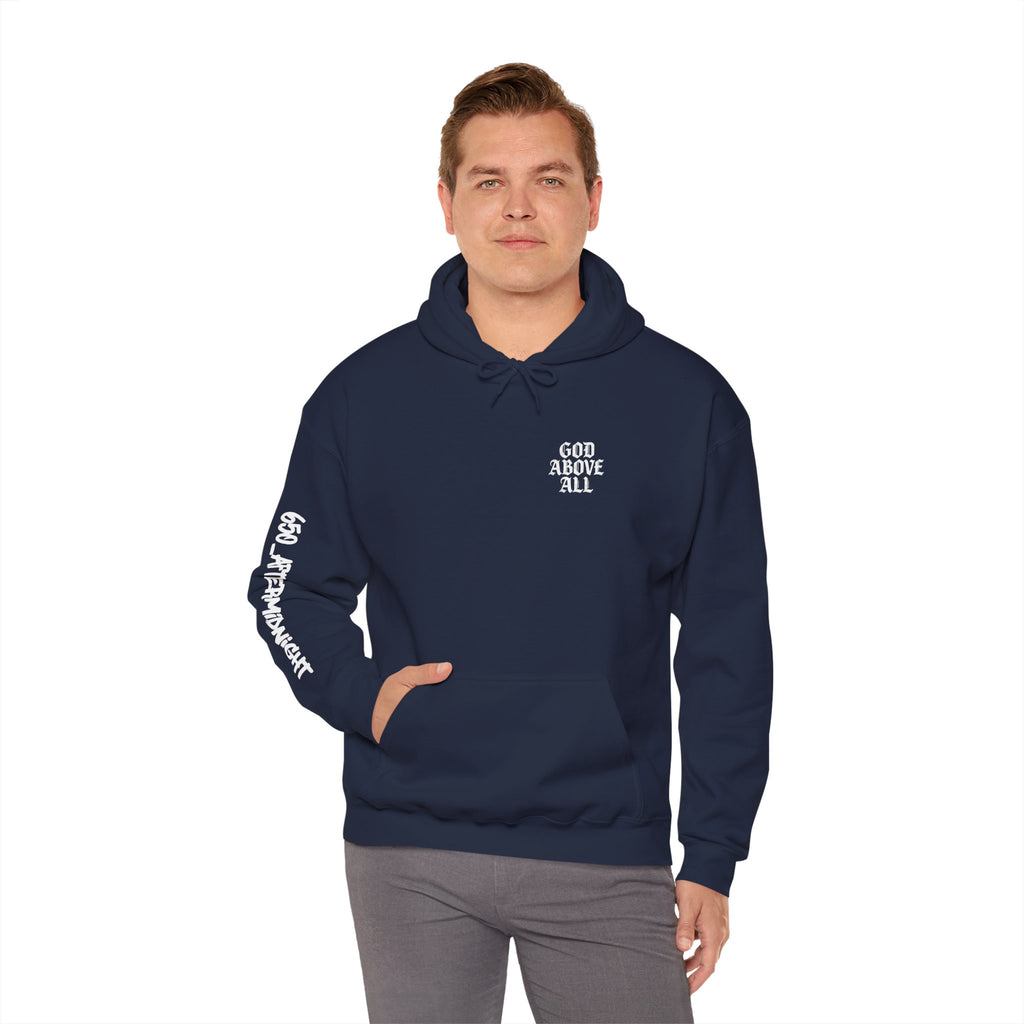 God Above All Hoodie – Christian Scripture Matthew 6:33 Pullover