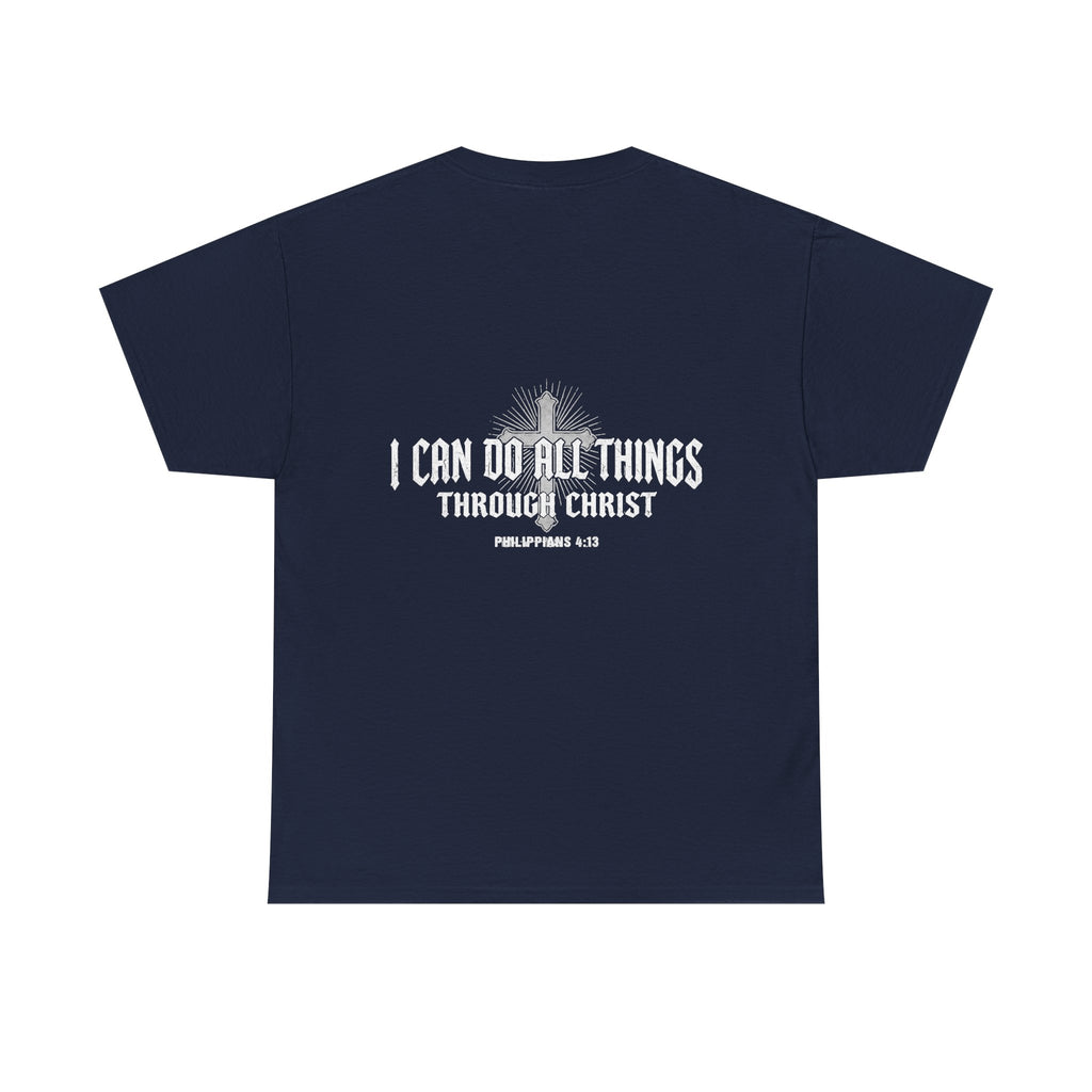 I Can Do All Things Tee – Christian Faith Graphic T-Shirt (Philippians 4:13)