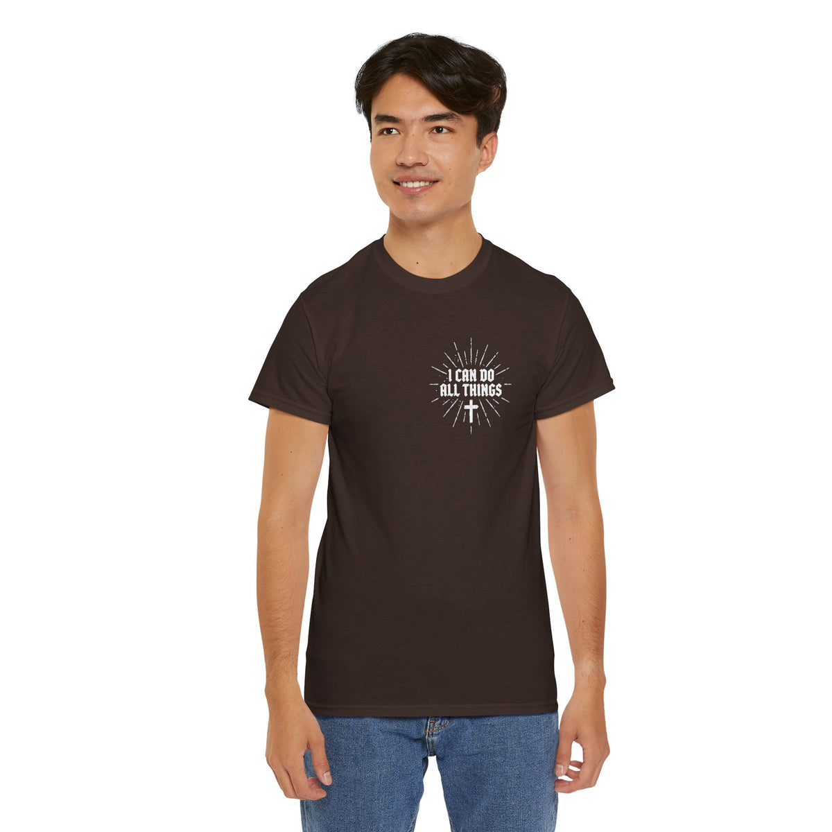 I Can Do All Things Tee – Christian Faith Graphic T-Shirt (Philippians 4:13)